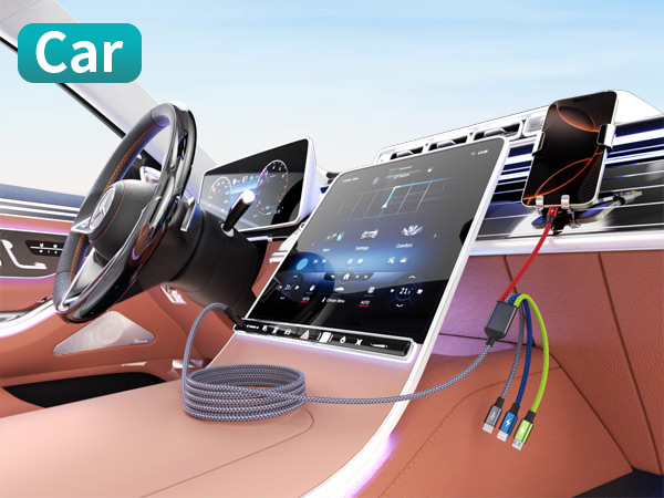4 in 1 USB multi charger cable