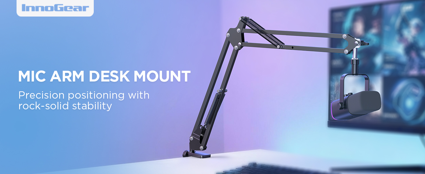 mic arm desk mount