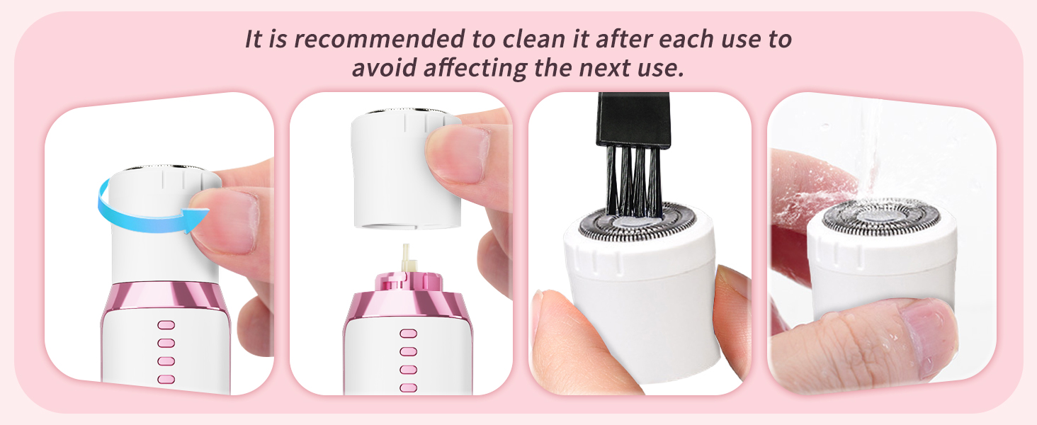 Electric Razors Bikini Trimmer Women Shaver Shaving Waterproof Rechargeable Pubic Hair Led Display