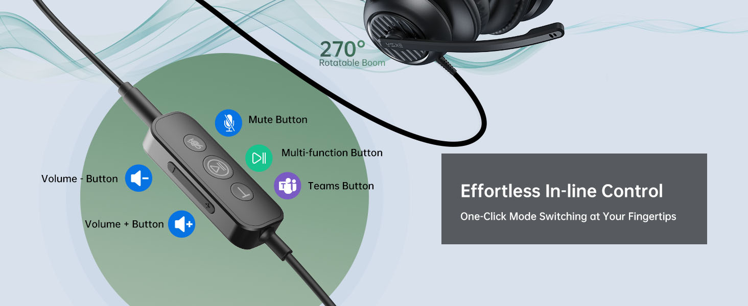 usb headset with microphone