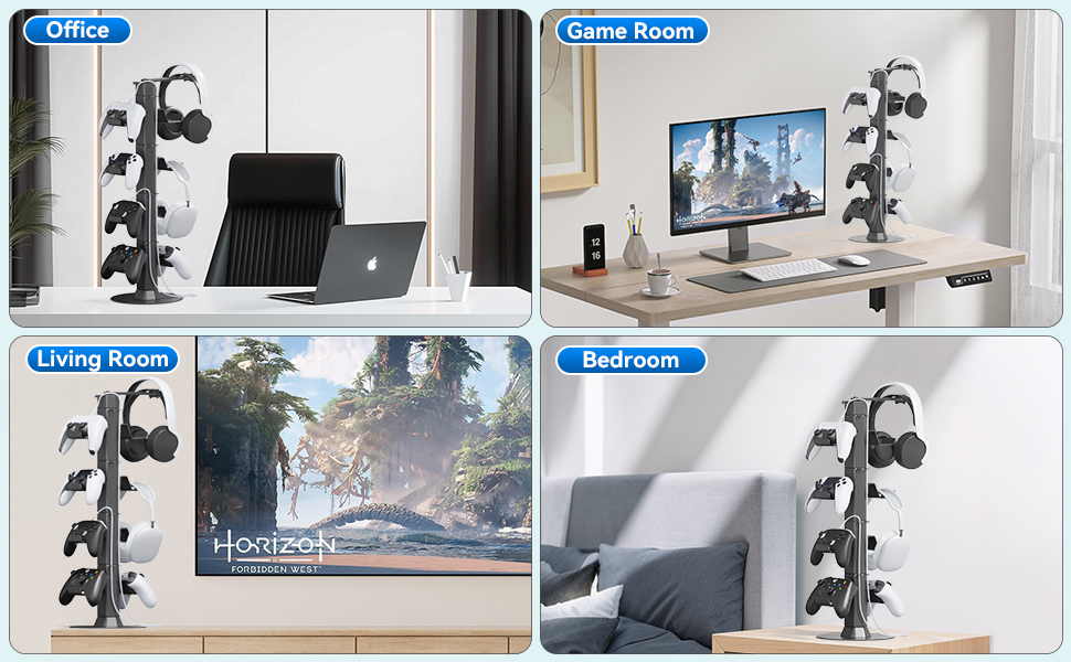multiple controller stand