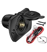 DaierTek 12V Car Marine Boat Cigarette Lighter Socket Replacement Female Connector Auto DC Socket...