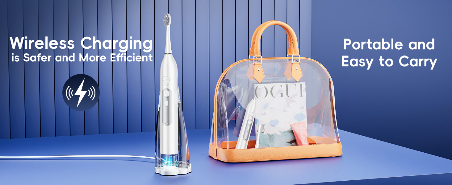 Electric Toothbrush with Water Flosser
