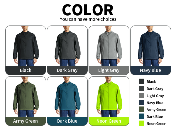 Various colors for you to choose from