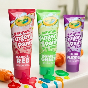 crayola bath tub finger paints