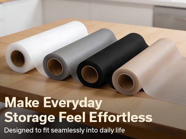 non adhesive shelf liner clear draw liners for bathroom kitchen drawer waterproof cabinets evaland