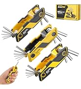 GRENPRO Folding Allen Wrenches Sets, 25PCS Allen Key Set, Hex Key Allan Wrench Sets, Bike Tool Ki...