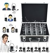 EXMAX EX-938 Wireless Voice Acoustic Transmission Church Translation System for Simultaneous Inte...