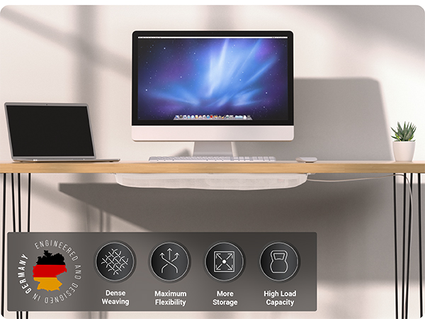 vertebrae cable management under desk