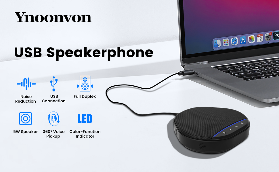 conference speakerphone USB microphone speaker desktop speakerphone