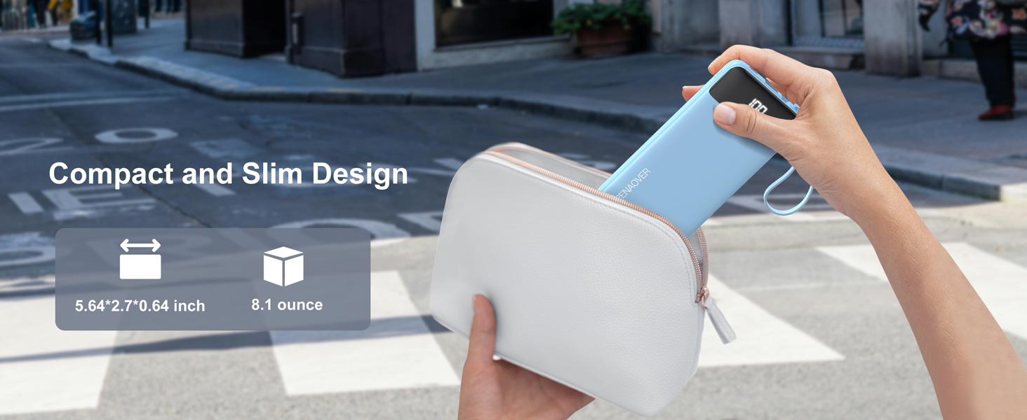 slim power bank travel essential