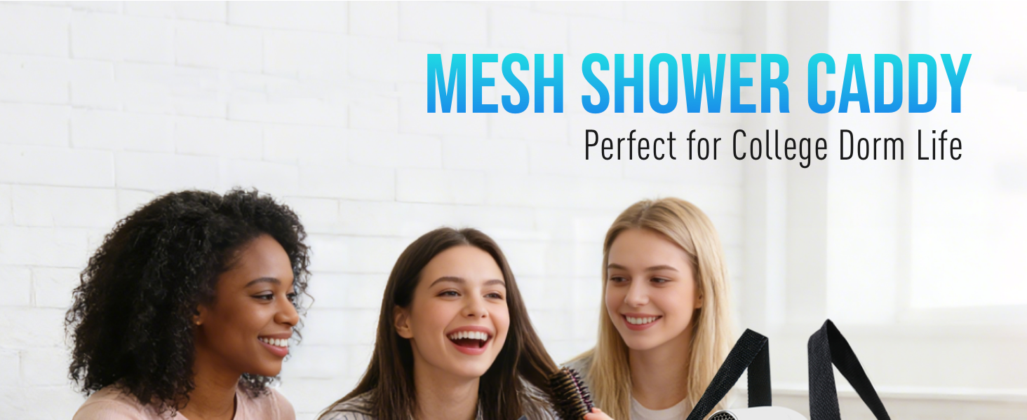 mesh shower caddy