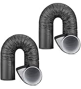 Upgraded Portable AC Hose Insulation Sleeve 2PCS, 3 Layers Waterproof Air Conditioner Insulated H...