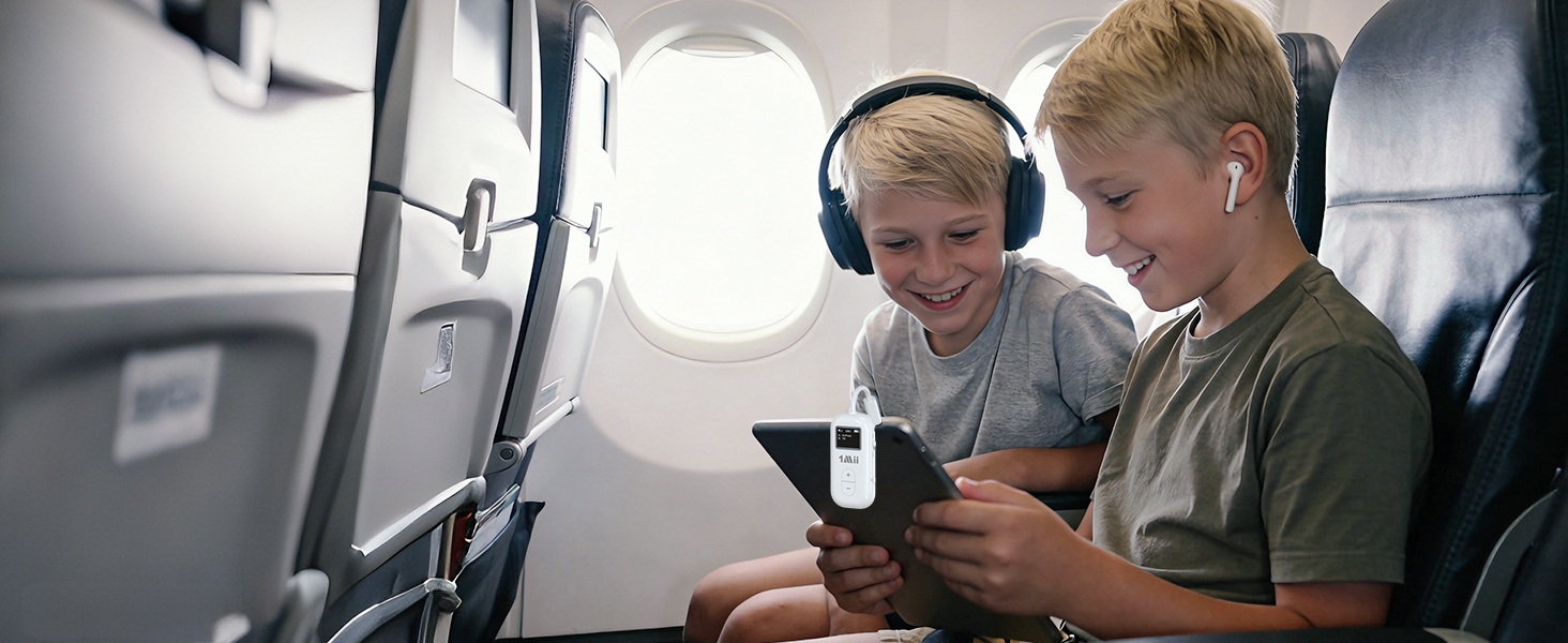 SafeFly Dual Bluetooth Transmitter for airplane