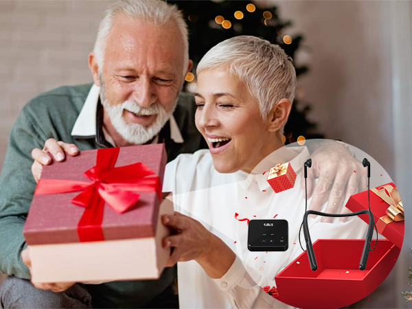 wireless tv headphones with transmitter for seniors