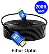 Adrenenjoyer Fiber Optic 200 ft hdmi Cable,18Gbps 4k Ultra high Speed Support 4K@60Hz(4:4:4 RGB) ...