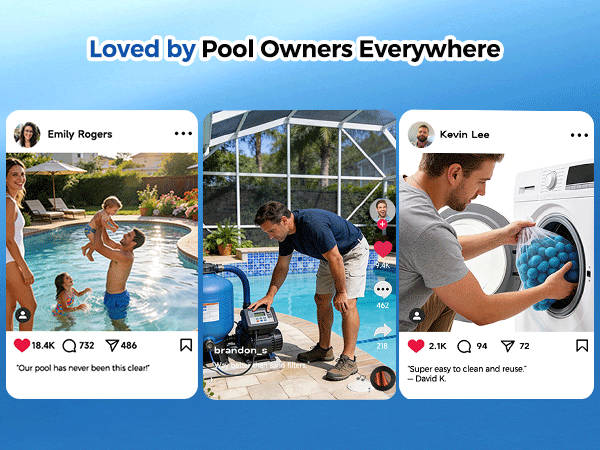 pool filter balls