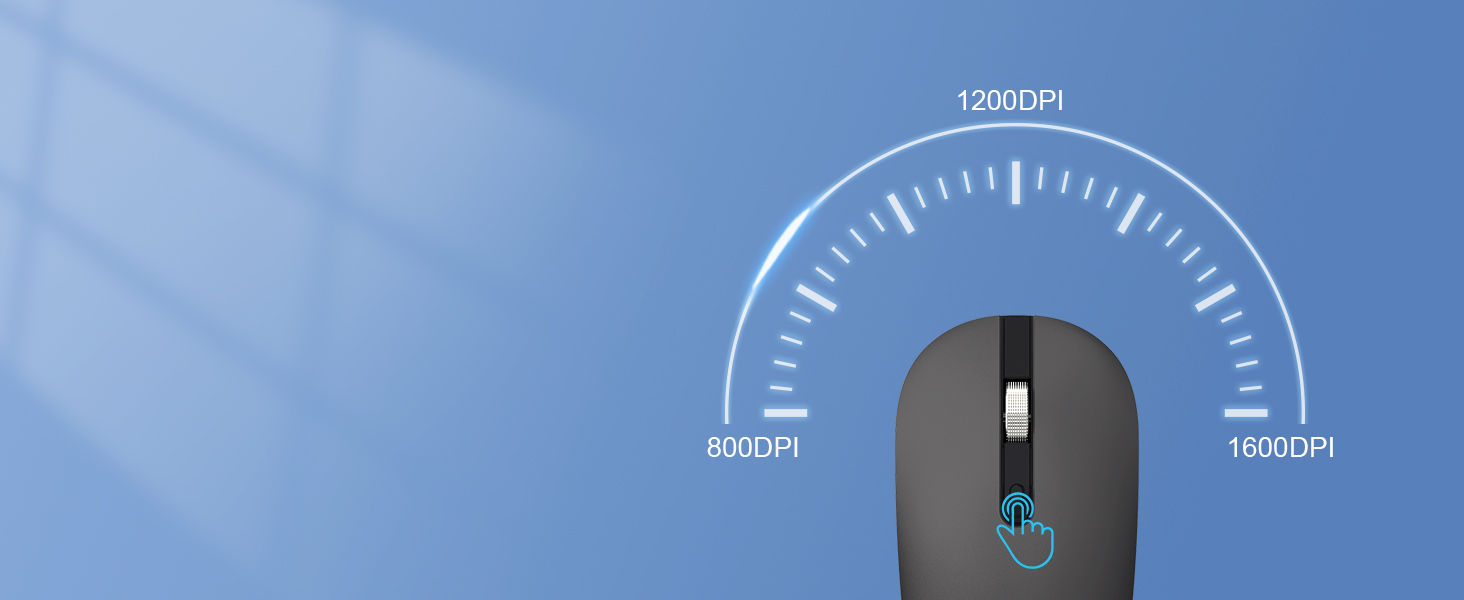 DPI Adjustable Wireless Mouse