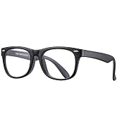 Pro Acme TPEE Rubber Flexible Kids Nerd Glasses Clear Lens Geek Fake for Costume (Age 3-10)