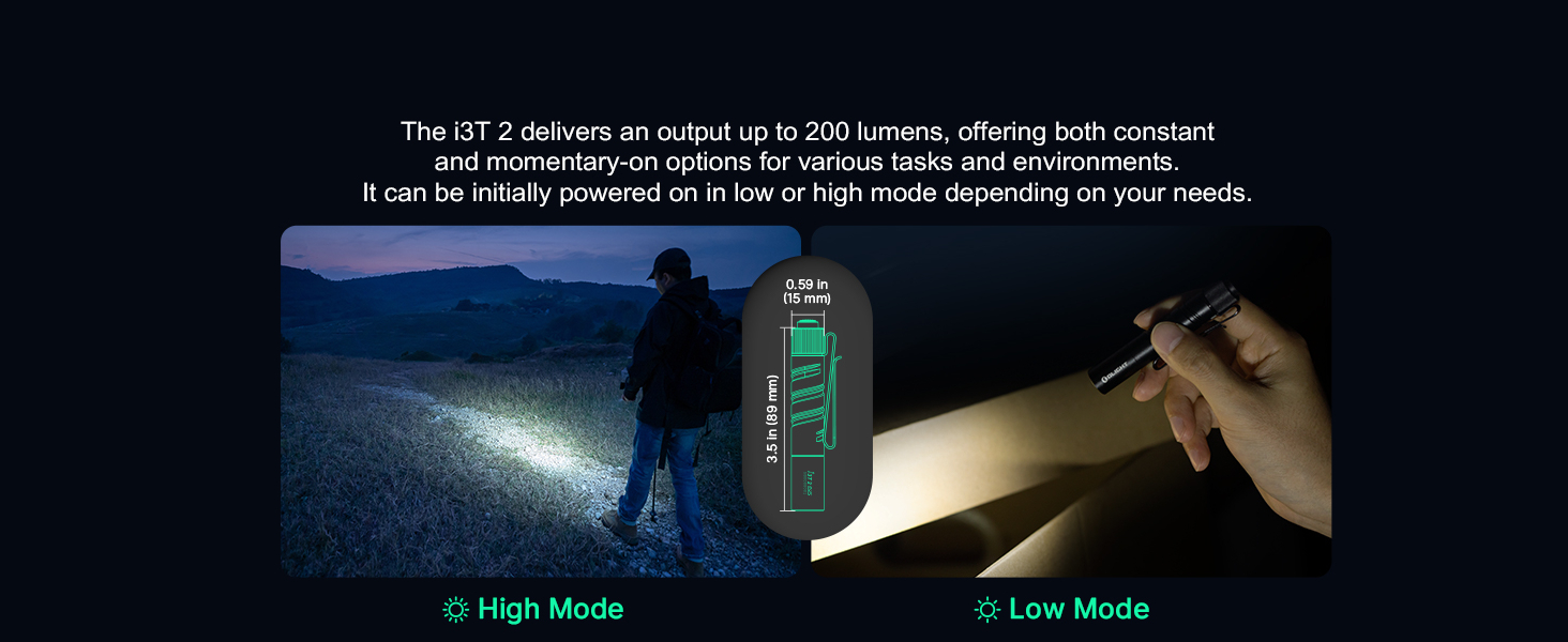 I3T 2 EDC Flashlight