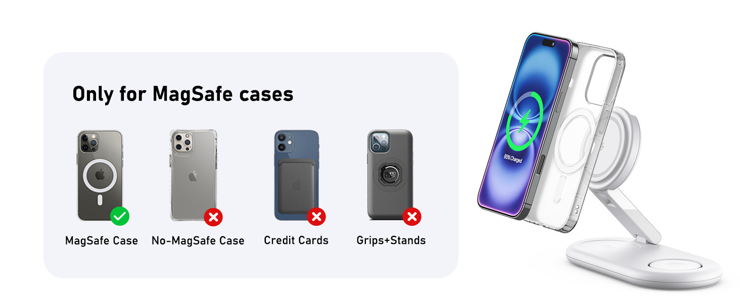 magnetic wireless charger 3 in 1