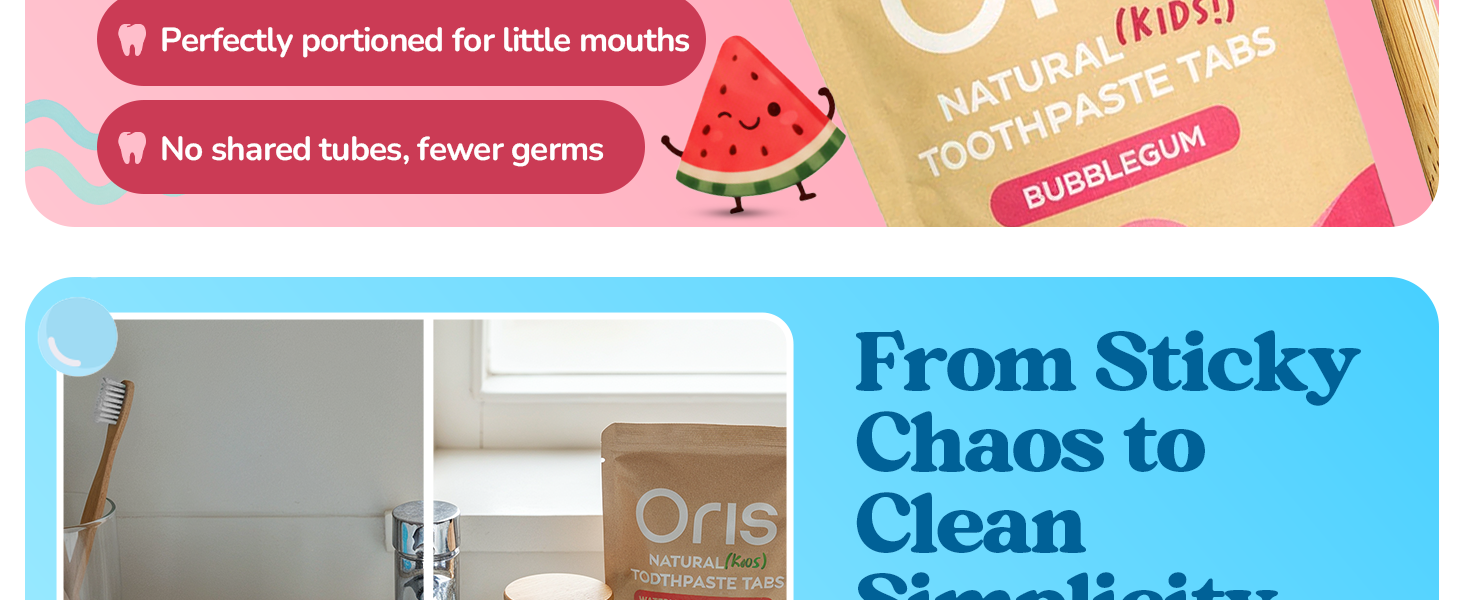 kids toothpaste tablets hydroxyapatite children oris tablets remineralizing