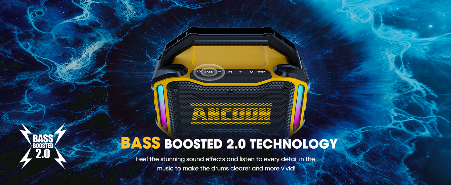 Deep Bass wireless speaker