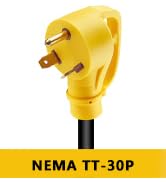 30 Amp to 20 Amp Adapter 110V RV Distribution Adapter