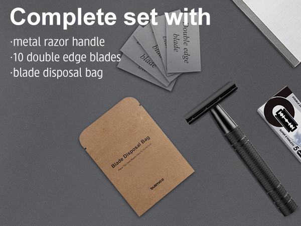 safety razor single blade razor double edge razor reusable metal 1 one blade razor