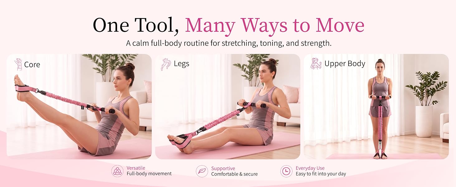 multi function pedal resistance band