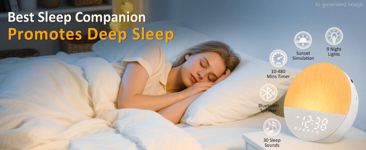 wake up light sunrise alarm clock
