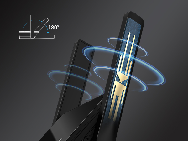 WiFi to Ethernet Adapter Builds a Solid Connection with Router via Its Powerful Adjustable Antennas