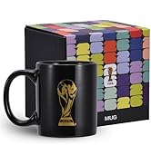 Official FIFA World Cup 2026 Edition - 12oz Ceramic Mug - Etched FIFA Emblem - Collector’s Souven...