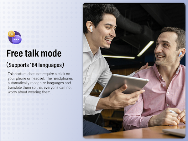 AI Language Translation Headphones