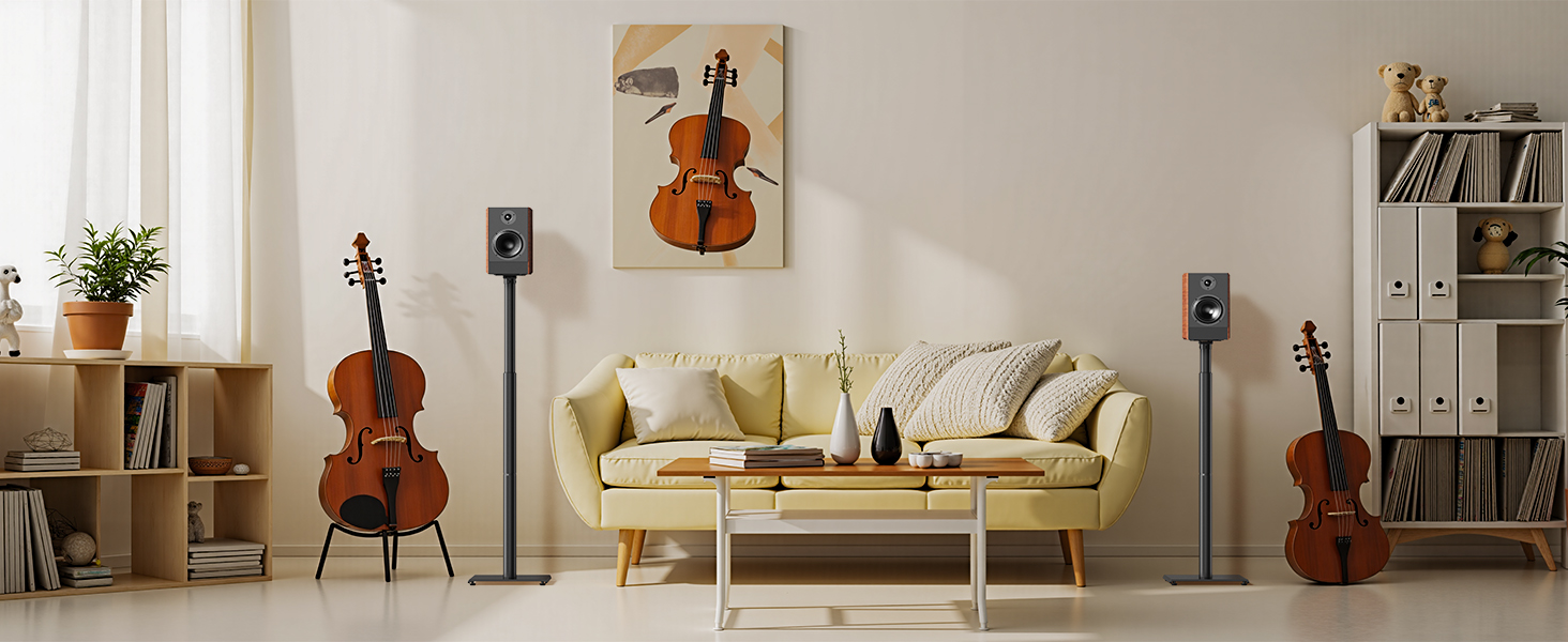 bookshelf speaker stand