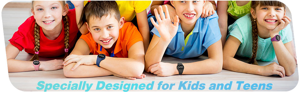 Boys and girls wristwatch