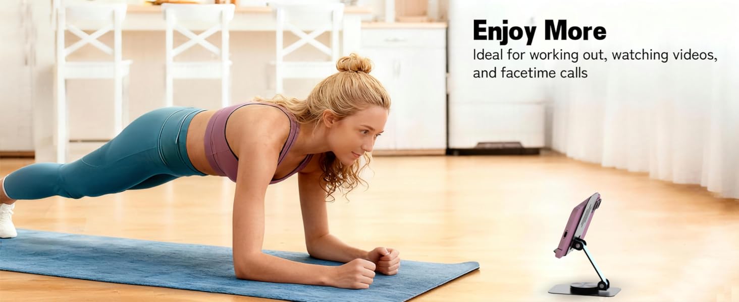 Enjoy More Ideal for working out, watching videosand facetime calls
