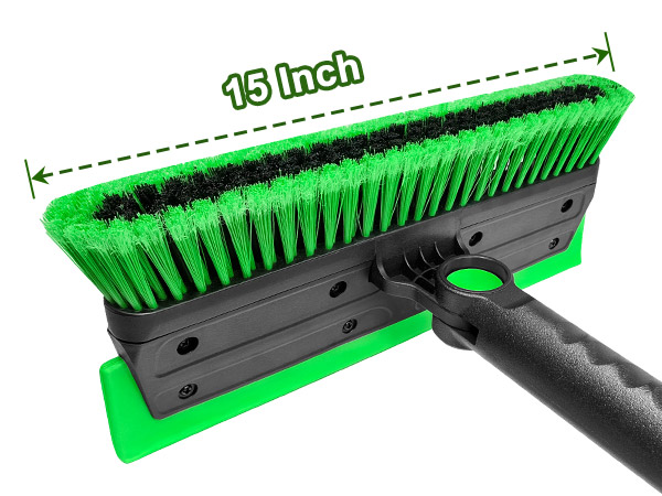 snow brush and ice scraper