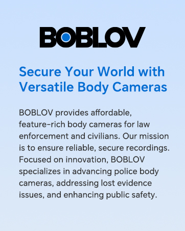 BOBLOV body cameras for Law Enforcement