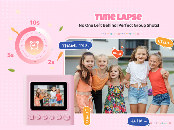 Kids Camera Instant Print