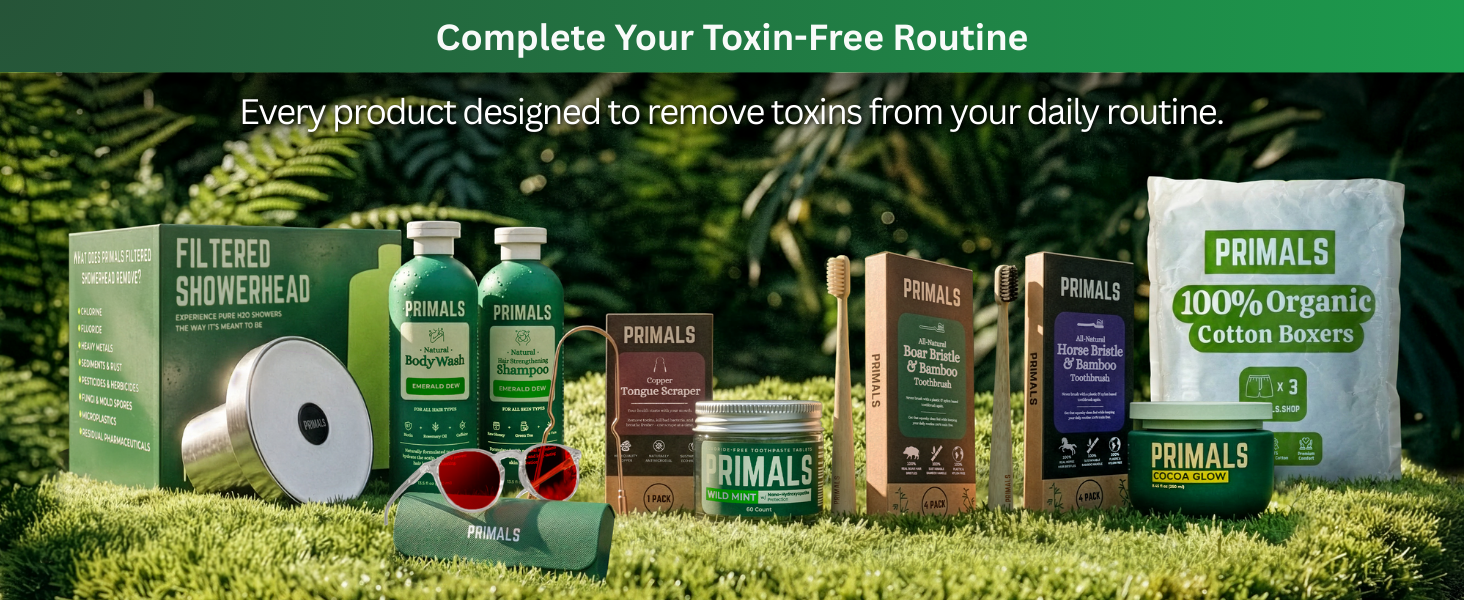 Complete your toxin-free routine