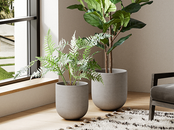 10 inch plant pot