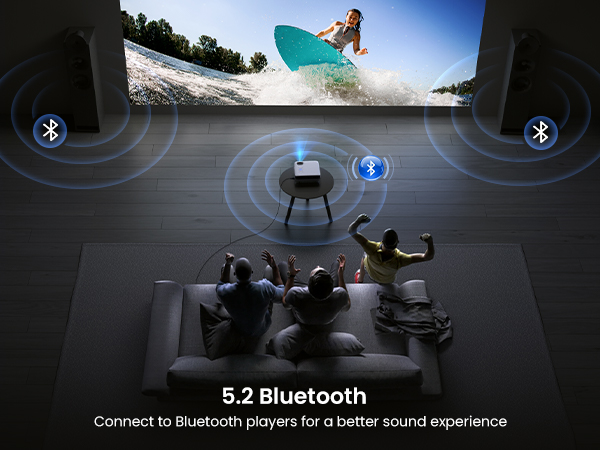 HAPPRUN Google TV Projector