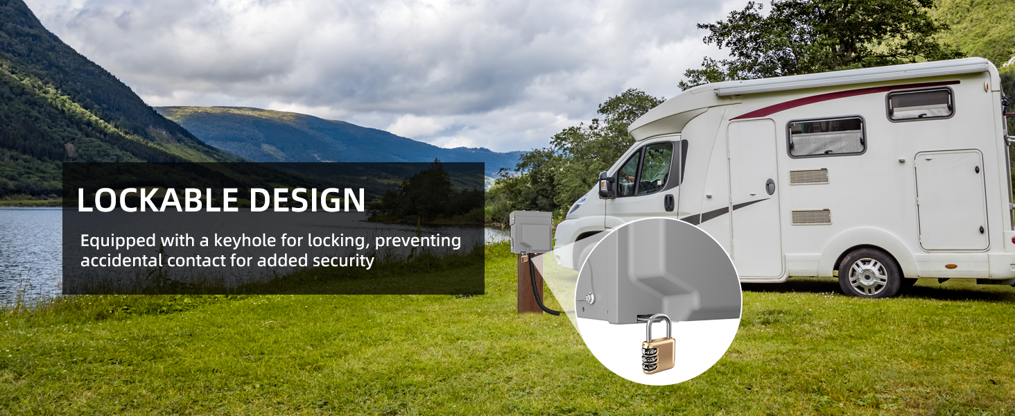 rv outlet box