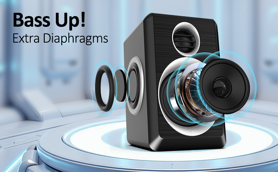 2.0 Speakers for PC or Laptop