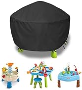 Aacabo Kids Water Table Cover Spiralin' Seas Waterpark Play Sand Water Table Outdoor Toys Cover 3...