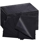 EZEELAI Black Dental Bibs Disposable Dentist Bibs 13" x 18", 50 PCS Patient Bibs Tattoo Paper Npk...