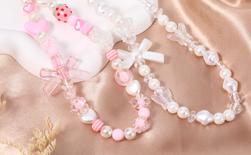 Strawberry phone charms