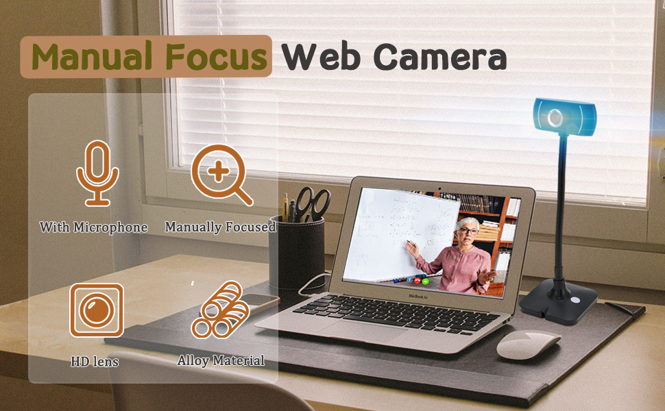 Manual Focus Web Camera