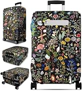 Slohif Luggage Cover for Suitcase Tsa Approved Protector - Carry on Luggage SleeveLarge Suit Case...